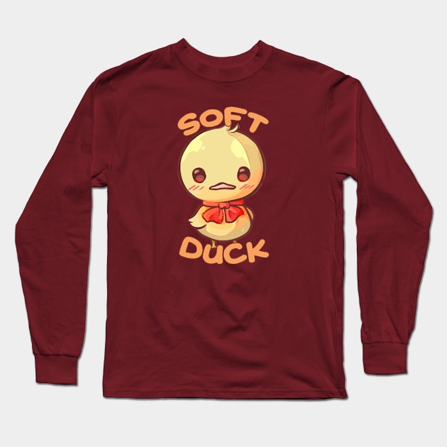 Soft Duck Long Sleeve T-Shirt by Jandara